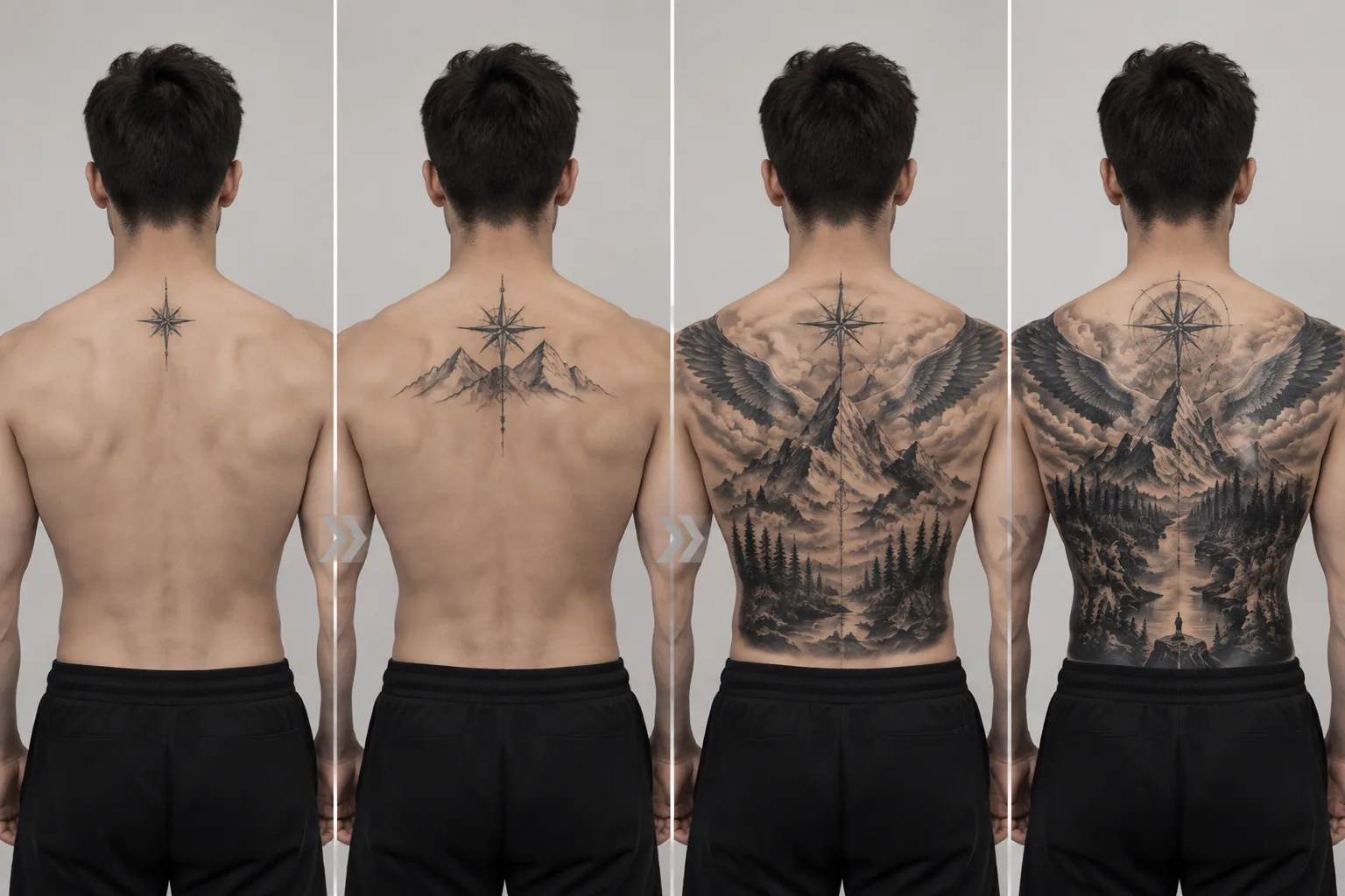 Why the Back Works as a Large Tattoo Canvas