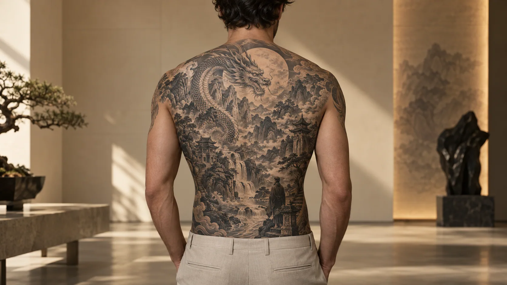 Full Back Tattoo Designs