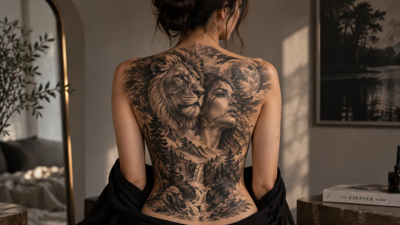 Realistic Back Tattoo Designs