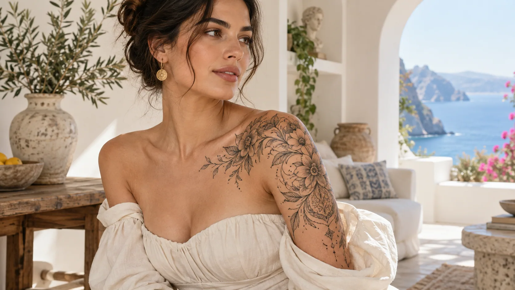 Expanding Toward Shoulder and Sleeve Designs