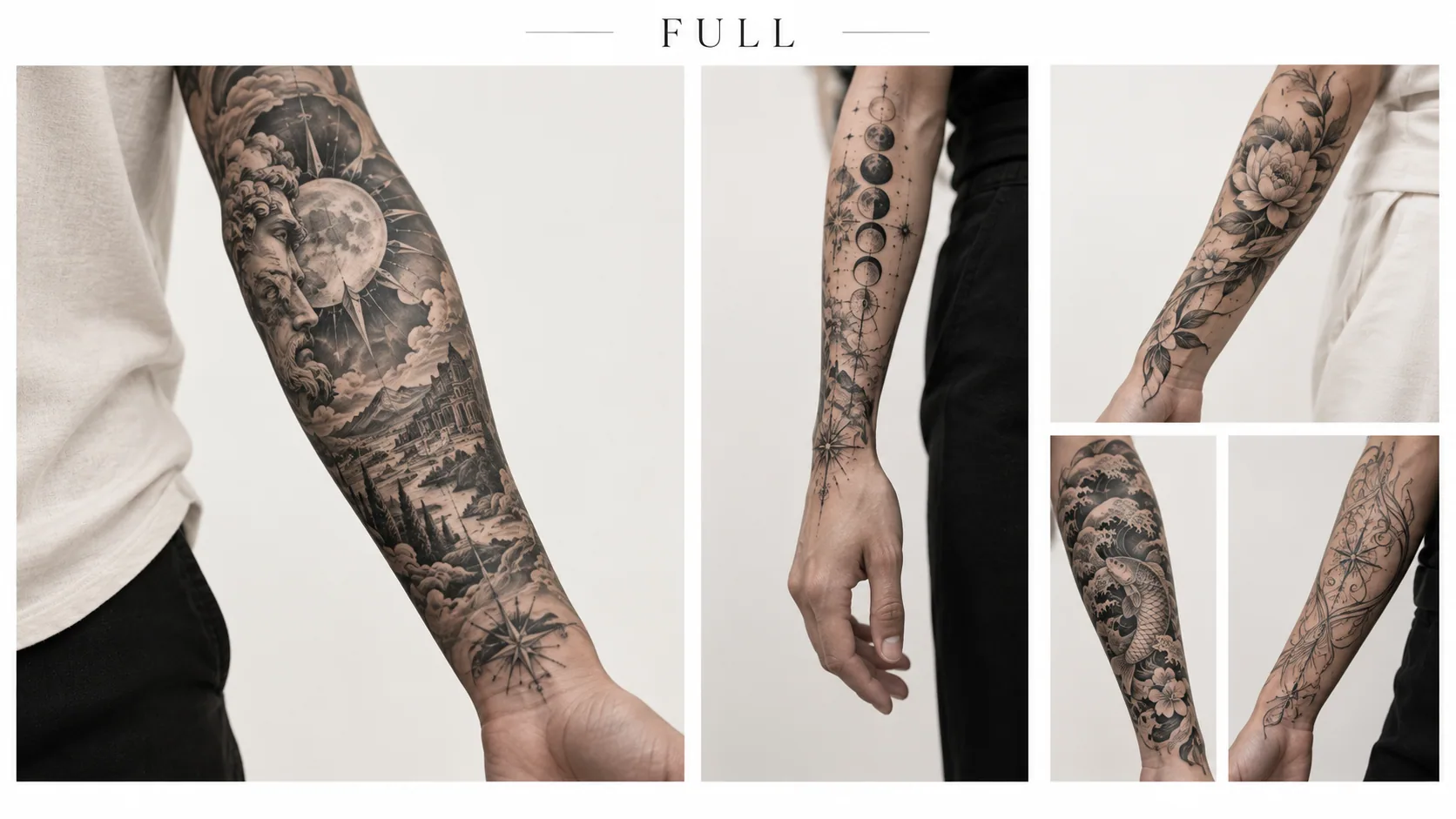 Full Forearm Tattoo Designs