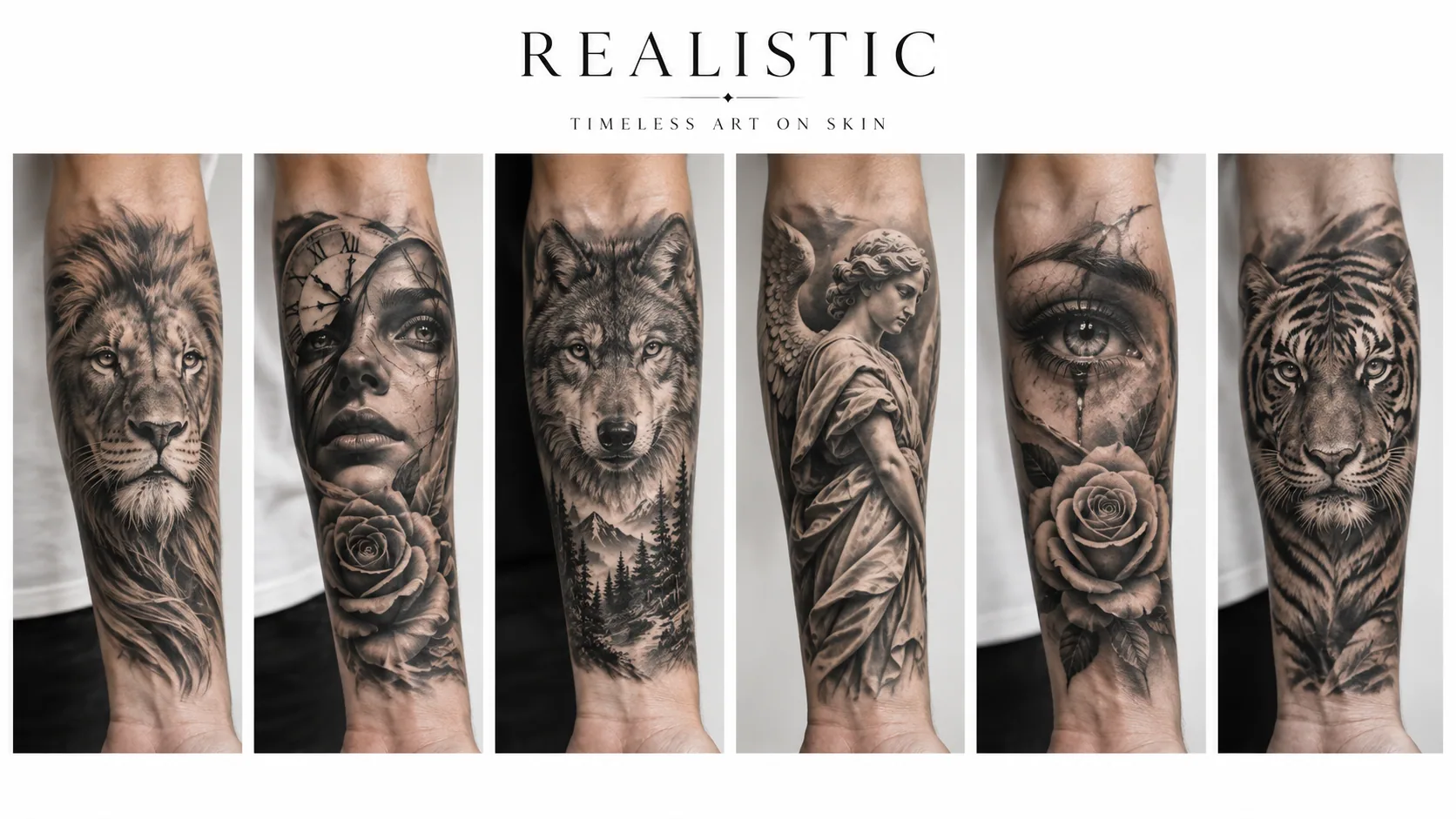 Realistic Forearm Tattoo Designs