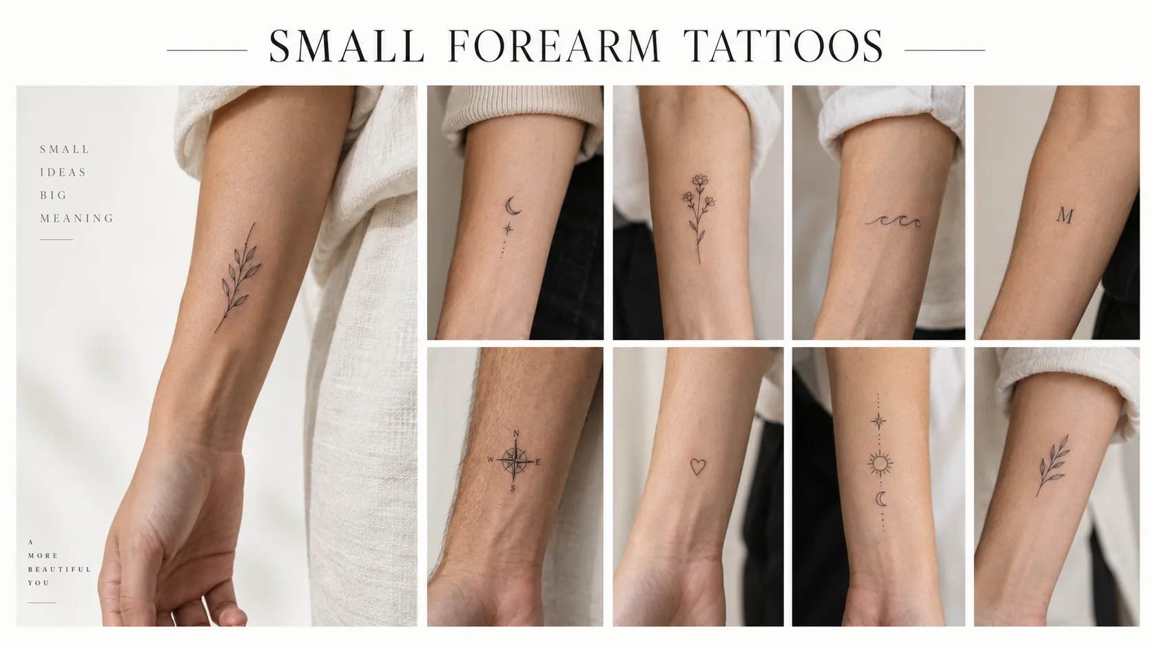 Small Forearm Tattoos