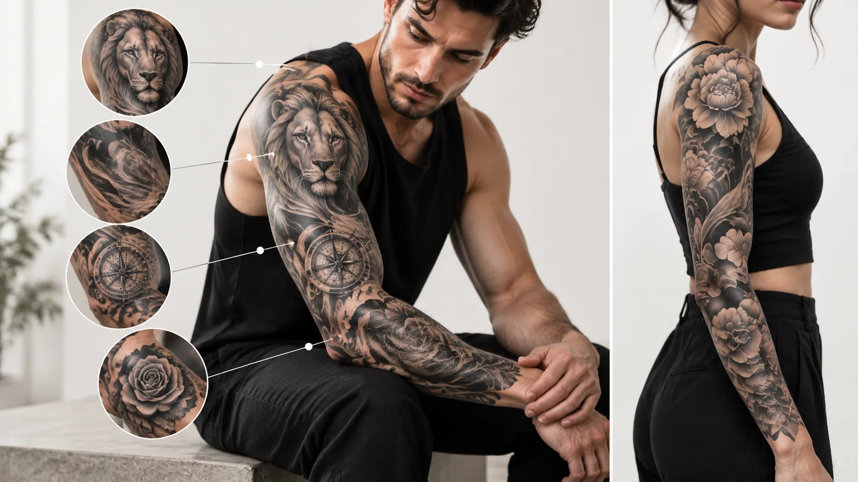 Connecting Different Areas of the Arm