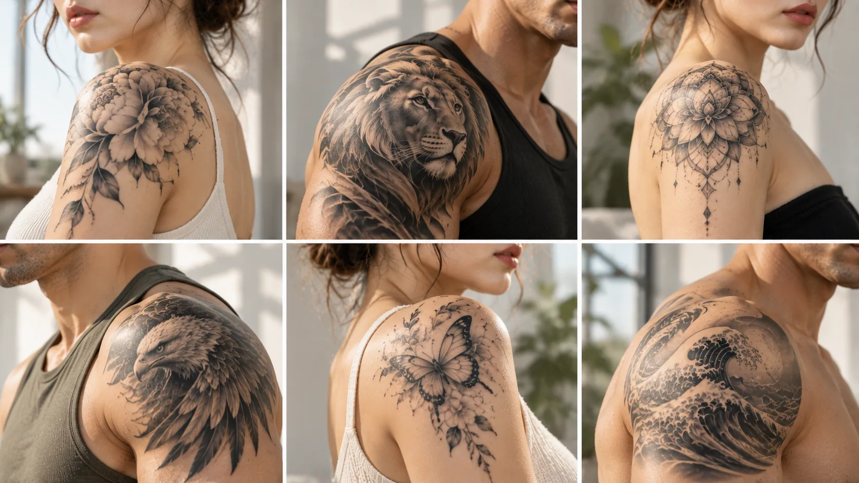 Shoulder Cap Tattoo Ideas
